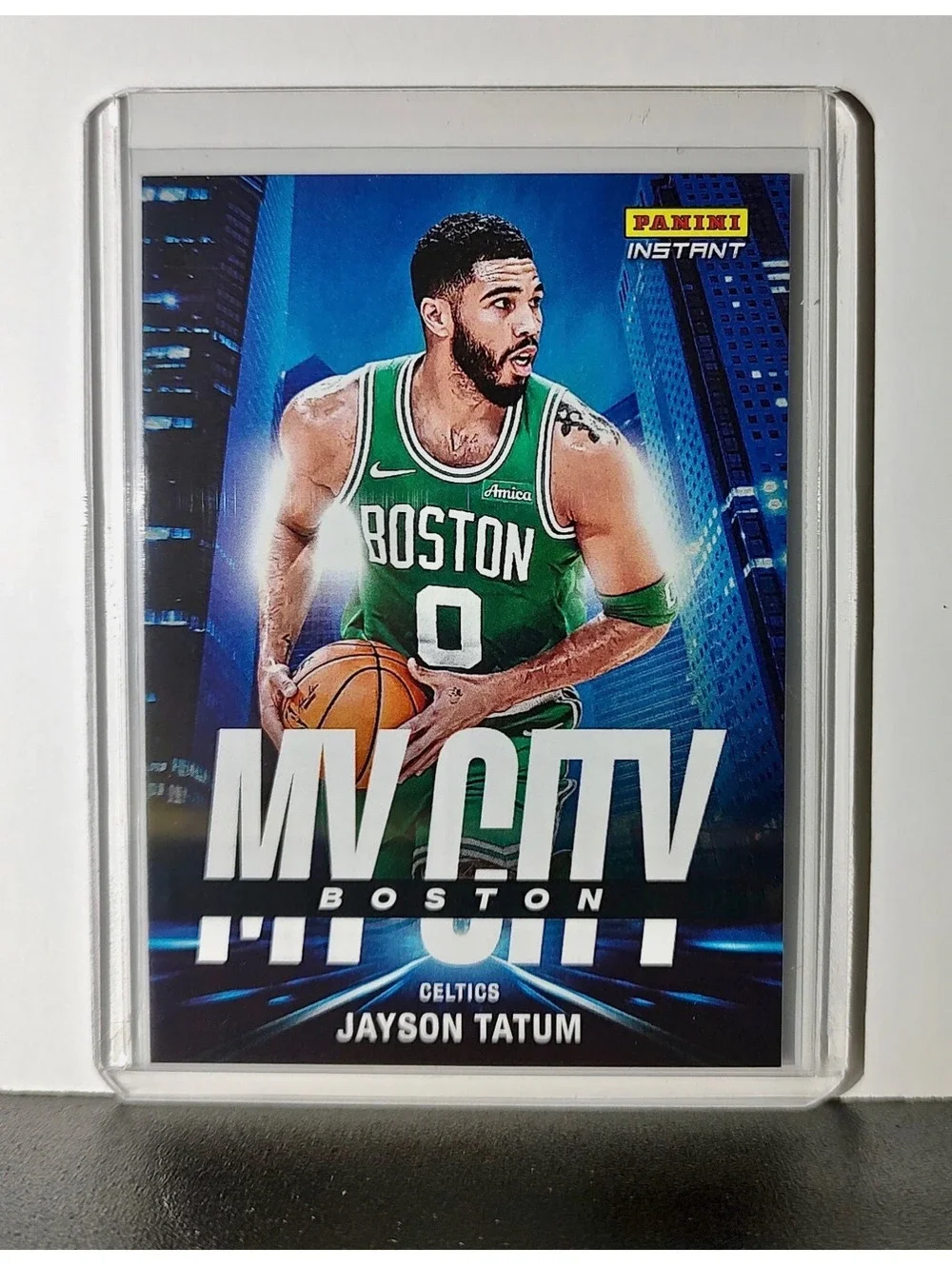 Jayson Tatum 2024-25 Panini MyCity NBA #4 Basketball Card Boston Celtics 1/268